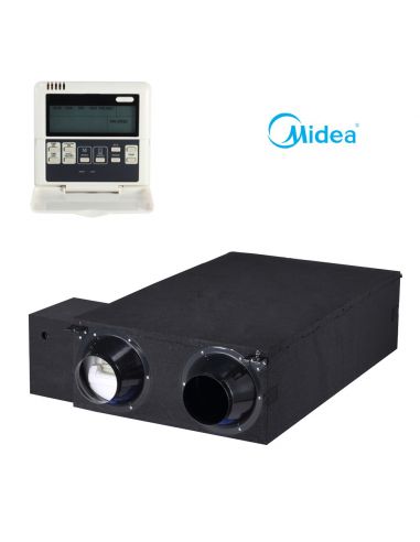 Midea HRV-D1000(B) hővisszanyerős szellőztető DC Inverter + szabályzó
