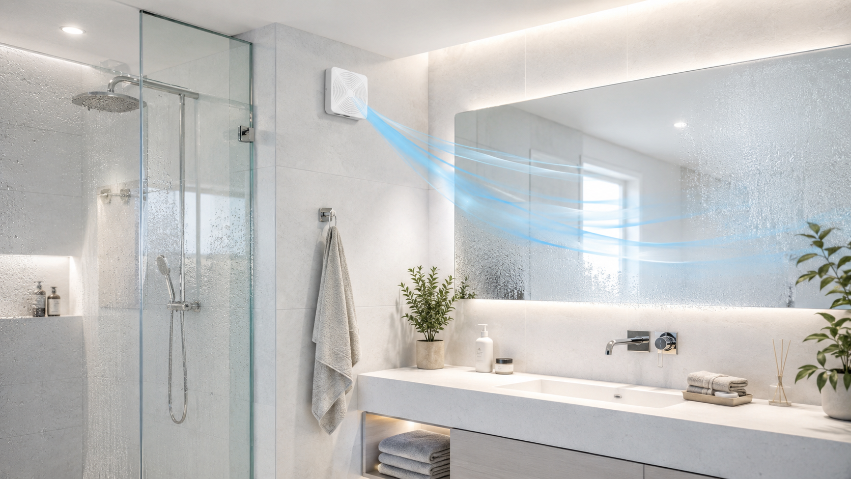 Páraérzékelős fürdőszobai ventilátor: mikor éri meg az automata elszívás?
